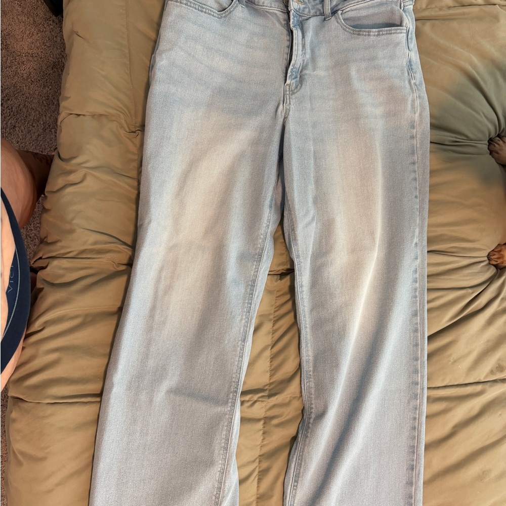 Old Navy Women's Light Blue Flare Jeans